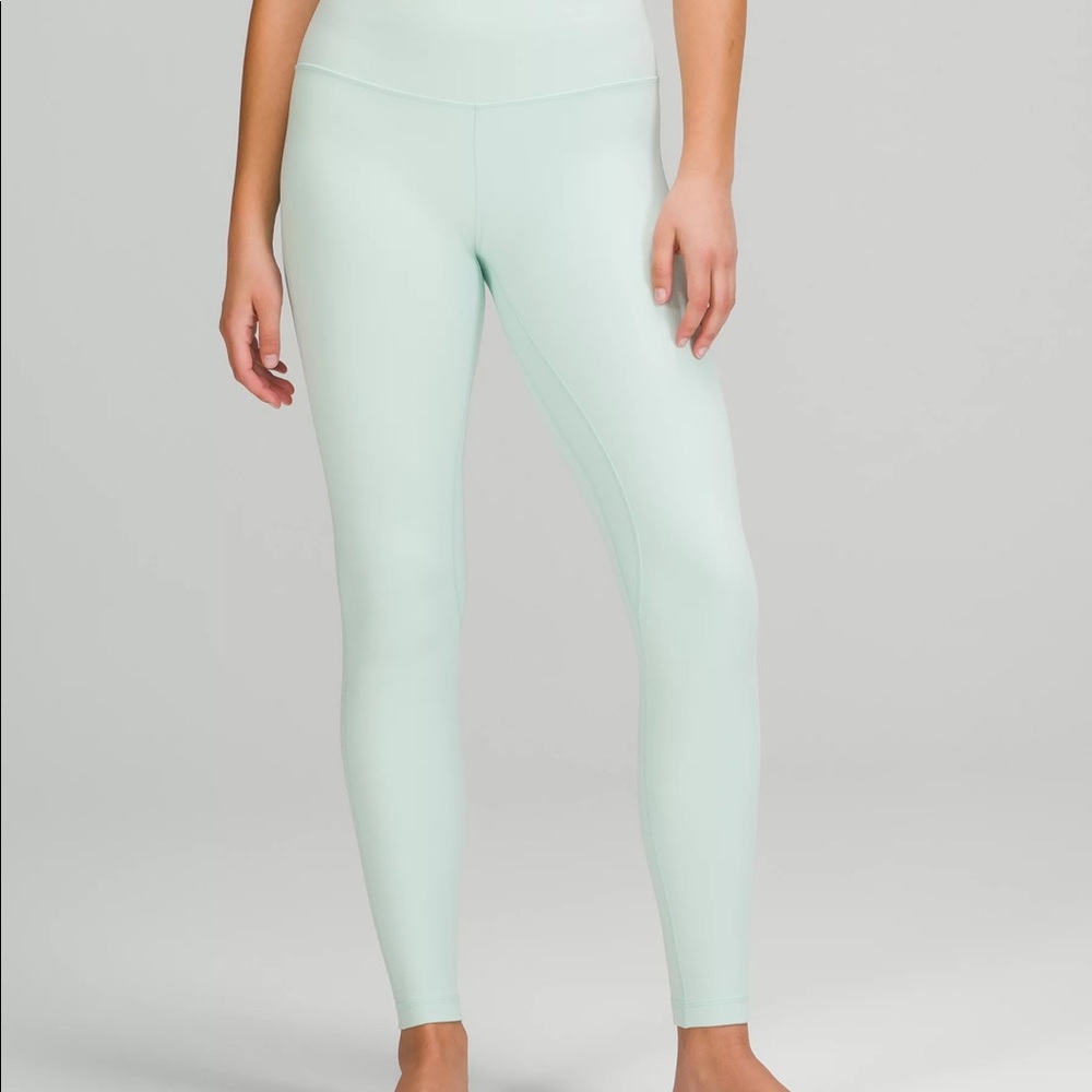 Lululemon Align High-Rise Pant 28” in Delicate Mint Size 4